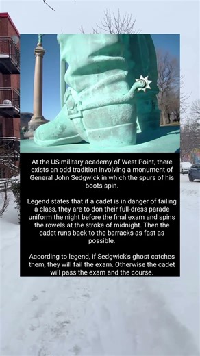 The Creepy Legend Behind West Point’s Spinning Boots #CampusLegend #ScaryTradition