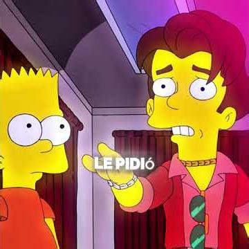 El trato perfecto de Bart dinero y astucia para ganar a Paul #thesimpsons #simpsons