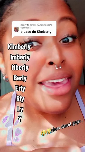 Voice Effects Challenge on TikTok by Kimberly