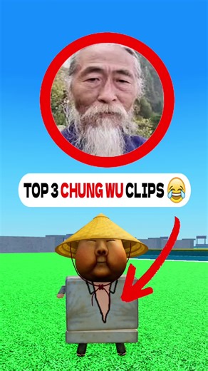 TOP 3 CHUNG WU CLIPS🤣 #robloxfyp #robloxtiktok #robloxmemes | roblox