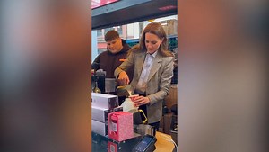 Princess of Wales serves coffee at Borough Market - watch