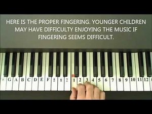 Piano By Number - Jingle Bells