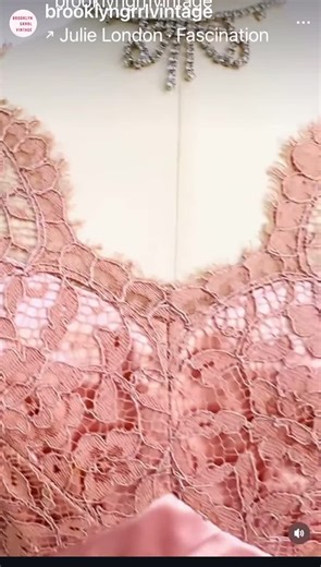 1950s Romantic Mauve Lace Evening Dress With Pink Satin Accents / Medium - Etsy UK