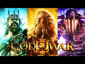 GOD OF WAR 3 - All Boss Fights (PS5 Remastered)