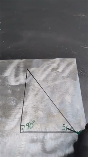 Angles and degrees of a triangle! How to measure them? #angles #degree #tricks #diy #metal work