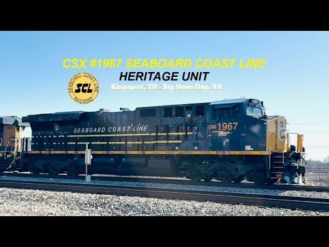 Chasing CSX E090 Empty Coal Train (Featuring: CSX #1967 SCL Heritage Unit Leading)