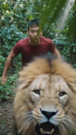 this is how to survive a lion attack...