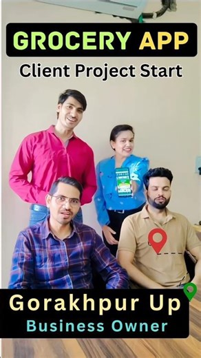 Big Deal Closed 💰 | Grocery App Client Visit Startup Client Visit 🤝 Grocery App Make with Raunix