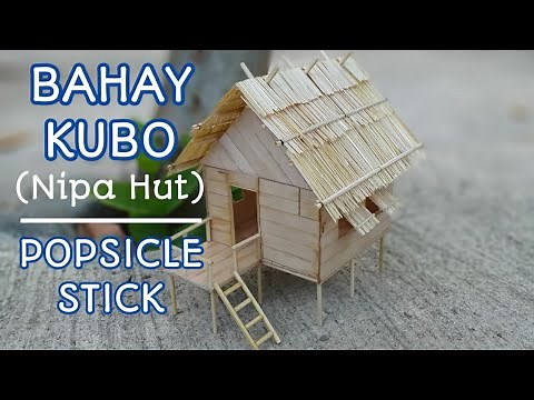 Bahay kubo (Nipa hut) #diy