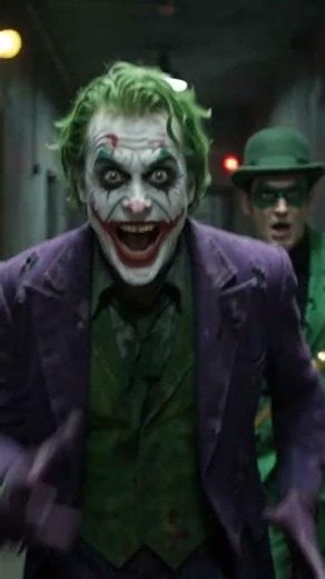 the joker and the Riddler and two-face and poison ivy and Mr freeze and bane runs out of prison