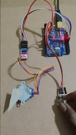 Arduino Stepper Motor Control With Potentiometer