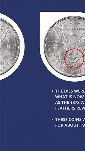 What is a US Mint 1878 7/8 Tail Feathers Morgan Silver Dollar?