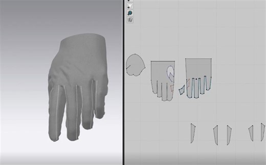 【Marvelous Designer】-手套制作教程 -