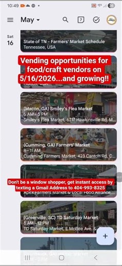 Get access to a database of vending leads. Cut down the time it takes to find "better" events.