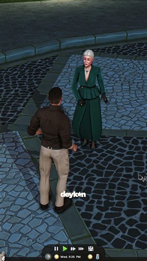 GRANNY BE CAREFUL 😭 #sims4