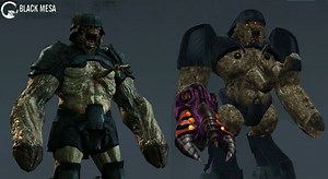 BMS Style Alien Grunt addon - Half-Life