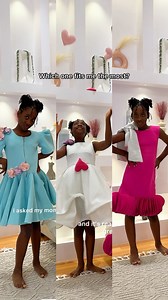 610K views · 23K reactions | Eliana’s first fashion gig / unboxing video. Which one fits her best? Avaandgeorge | Nancy Umeh | Facebook
