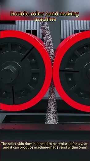Game-Changer for Sand Making!#machine #sand #stone #crusher #roll #factory