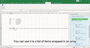 Excel-to-JSON插件使用演示
