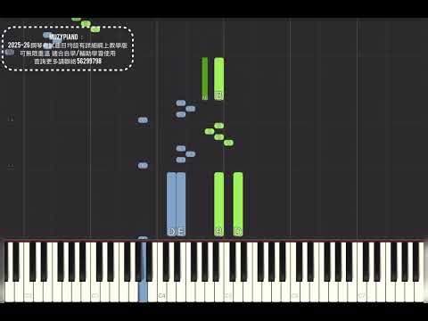🎹📝 ABRSM Piano Exam 2025-26 Grade1 C2 The Wind (piano tutorial)