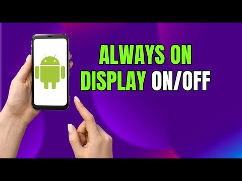 How to Turn ON/OFF Always On Display on Android & Samsung Galaxy (AOD Settings Guide)