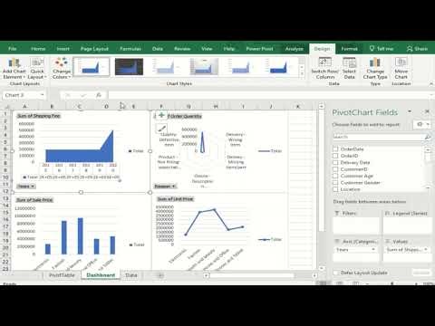 Learn Excel Dashboard Using Pivot Tables | Beginner Friendly | Excel Tutorial 2025