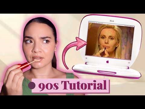 I Tried Following an Authentic 90s Makeup Tutorial