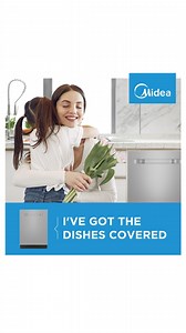 Ditch dish duty and make more time for family! This 24" Stainless Steel Dishwasher provides spotless, dry dishes featuring a convenient third rack, and interior LED lights. Get it at @tanguayofficiel. #MideaCanada #MakeYourselfAtHome #Dishwasher #Kitchen | Midea | Facebook
