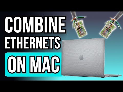 How To Combine TWO Ethernets on your Mac for FASTER Internet