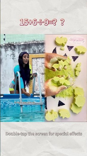 E vai tomar banho de piscina é?