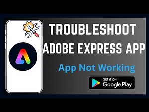 How To Troubleshoot Adobe Express | App Not Working