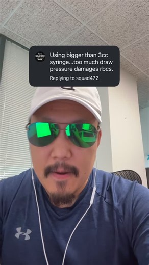 TheVascularGuy on Instagram: "Google search: Intracav, blood draw, hemolysis, deep dive TDLR: pull and push as gently as possible to reduce over exerting negative or positive pressure"