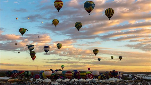 20K views · 18K reactions | Hundreds of hot-air balloons take to the skies every fall for the Albuquerque International Balloon Fiesta, the largest event of its kind in the world. | National Geographic | Facebook
