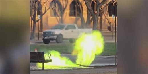 Maintenance hole explosion at Texas Tech University causes fires, outages and cancels classes
