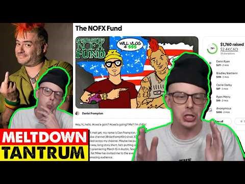 Dan Frampton's ENTIRE meltdown tantrum with Fat Mike and NOFX is insane | Frumess