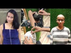 Actress Shivani Getting Head Shave For Her Upcoming Movie | Bald Look | Pineapple Salon