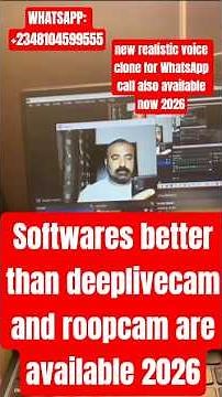deep live cam :install roopcam for fake video call on obs studio #roopcam #deeplivecam #deepfacelive