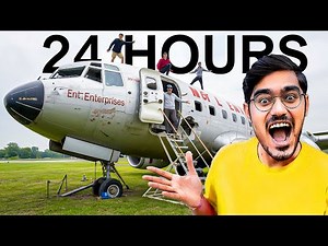 24 Hours in a Plane Challenge😱 Will We Survive 24 Hours in a Plane worth ₹700 Crore