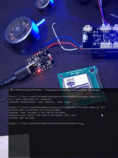Dron programable con Python y ESP32