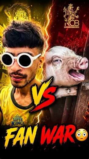 CSK 💛 vs RCB ❤️ Final Battle 😳 #ipl # rcb #csk