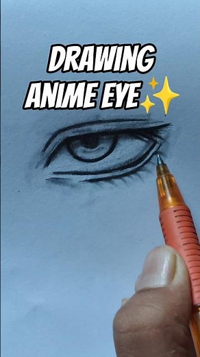 How to Draw an Anime Eye Step by Step (Easy Pencil Tutorial)