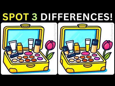 🚀Find Three Differences, Boost Your Brainpower✨【#497 Brain Game Challenge Spot 3 Differences】