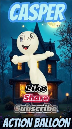 Casper the Friendly Ghost Animation #casper #casperthefriendlyghost #halloween