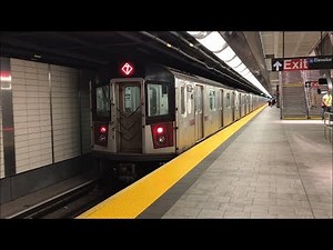 NYC Subway HD 60fps: R188 & R62A 7 Train Action @ 34th Street - Hudson Yards (6/16/17)