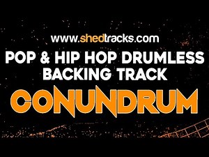 🥁 ConunDrum | Pop & Hip Hop Drumless Practice Track | by Shedtracks