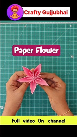 Beautiful Paper Flower. origami kusudama flower.#diy #flowers #papercrafts