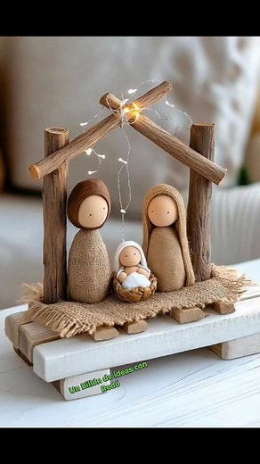 #fblifestyle Crea Increíbles ideas para Decorar en esta Navidad 🎄🎁 ¡Woodworking Ideas ¡⛔️♻️💯💡 #diy #virals | Un Billón de Ideas Con Rodo