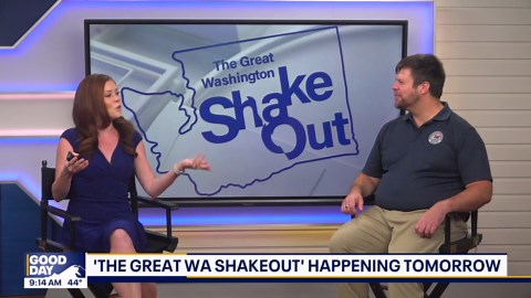 'Great Washington Shakeout' drill happens Thursday