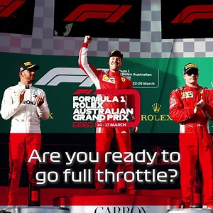 173 reactions · 7 comments | Don't miss the first race of the new season. It’s time to grab your tickets for the #AusGP 2019. | F1 Australian Grand Prix | Facebook