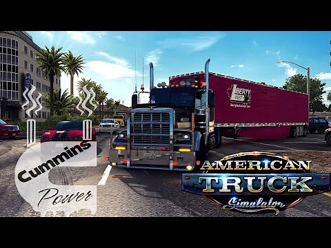 ATS Mods 1.39: | Cummins N14 Sound & Engine Pack | American Truck Simulator Mods